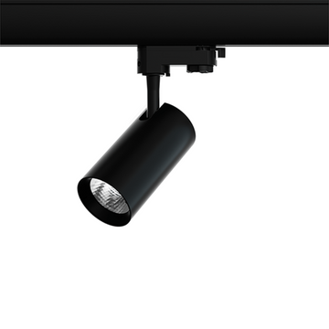 3-fase led railspots zwart