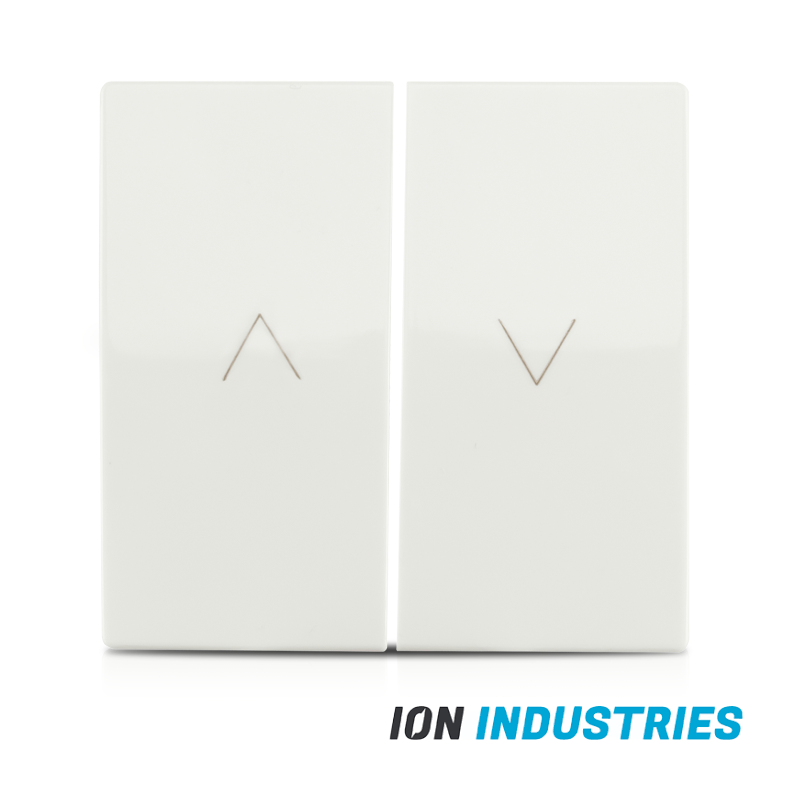 ION INDUSTRIES | BEDIENINGSWIP | JALOEZIESCHAKELAAR | V1/J1 | ALPIN WIT