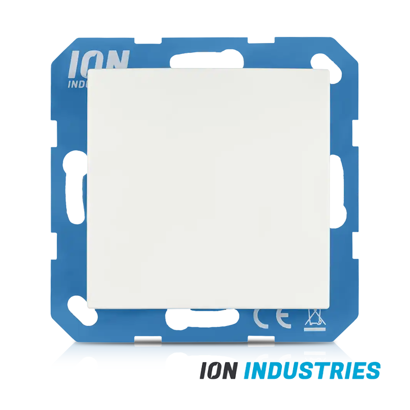 ION INDUSTRIES | Blindplaat | V1/J1 | ALPIN WIT