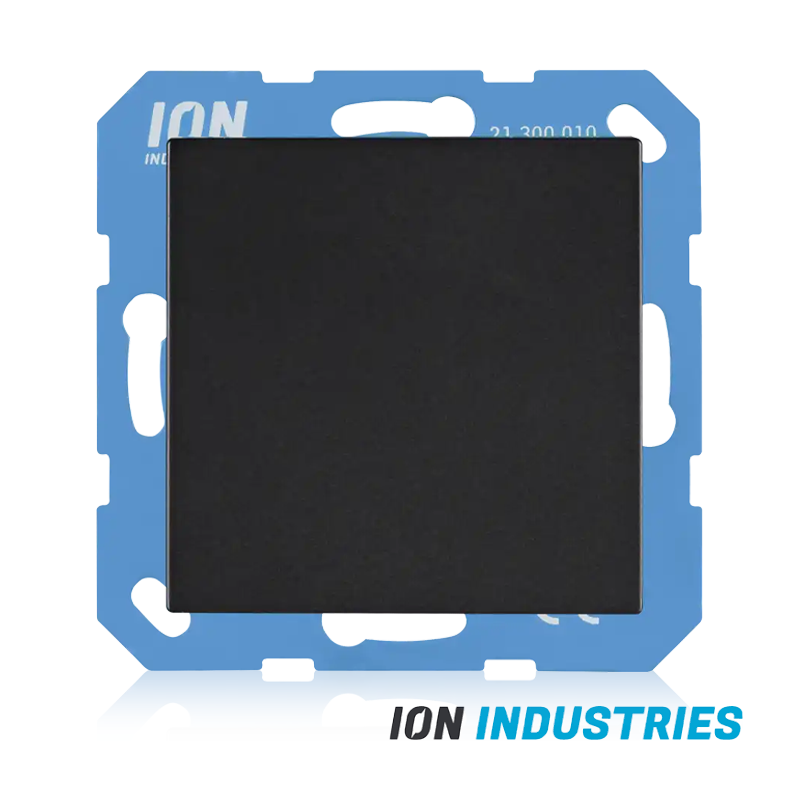 ION INDUSTRIES | BLINDPLAAT | V1/J1 | MATZWART