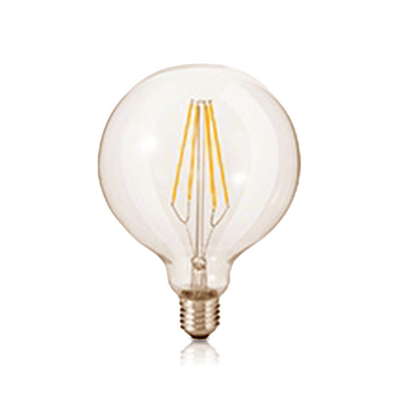 LED FILAMENT E27 GLOBE L DIMBAAR AMBER 6,3W