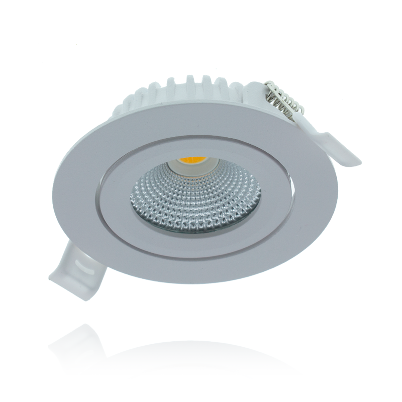 LED INBOUWSPOT | 5W | Ø81mm | DIM TO WARM | SLIM-FIT | WIT