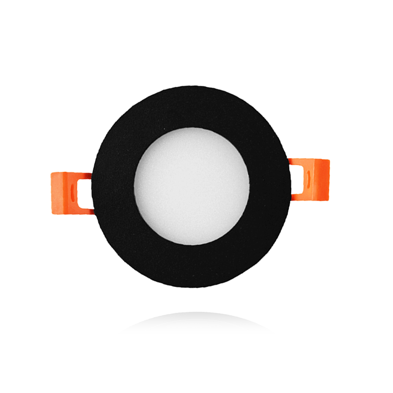 LED DOWNLIGHT | SLIM | Ø75 | 3W | ZWART