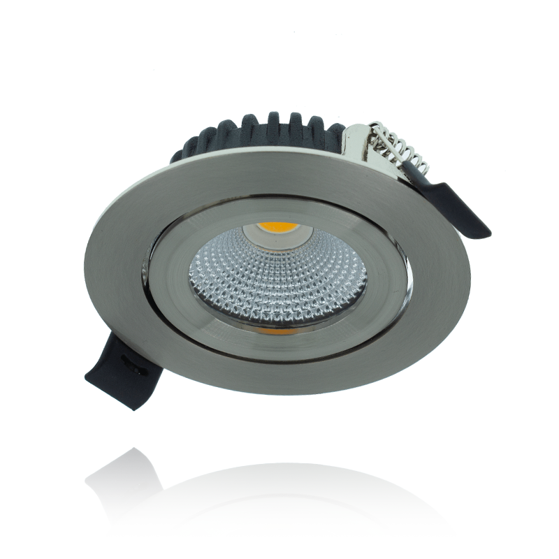 LED INBOUWSPOT | 5W | Ø82mm | DIMBAAR | SLIM-FIT | ZILVER