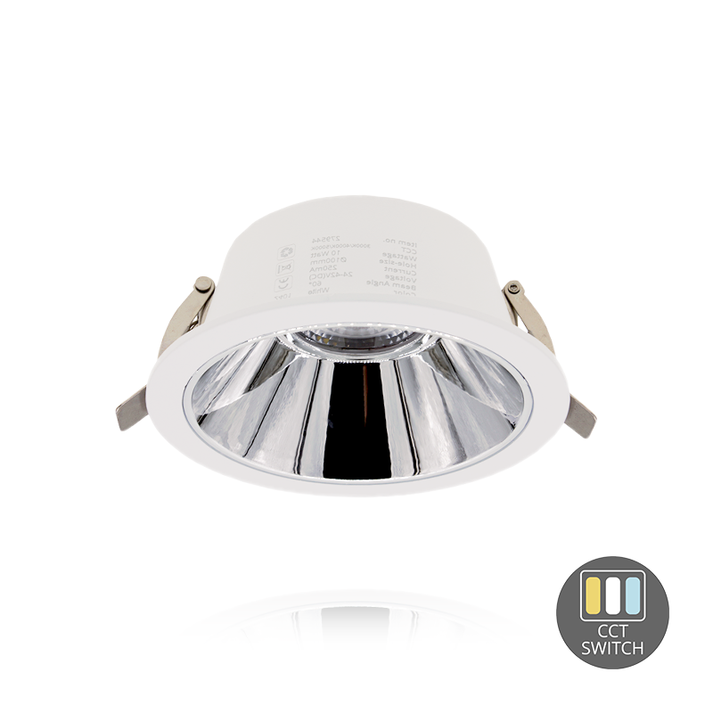 LED DOWNLIGHT | LUMEA | CCT-SWITCH | Ø100MM | 10W | WIT