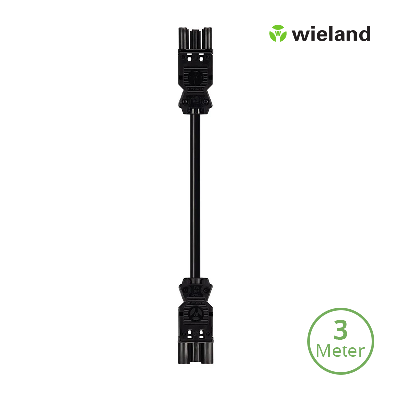 Wieland GST18/3P Koppelsnoer 3 meter 3×1.5mm2