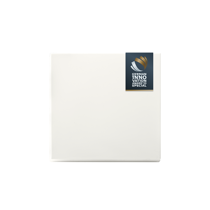 ION INDUSTRIES | TASTDIMMER | KNOP ENKELVOUDIG | V1/J1 | MAT ALPIN WIT