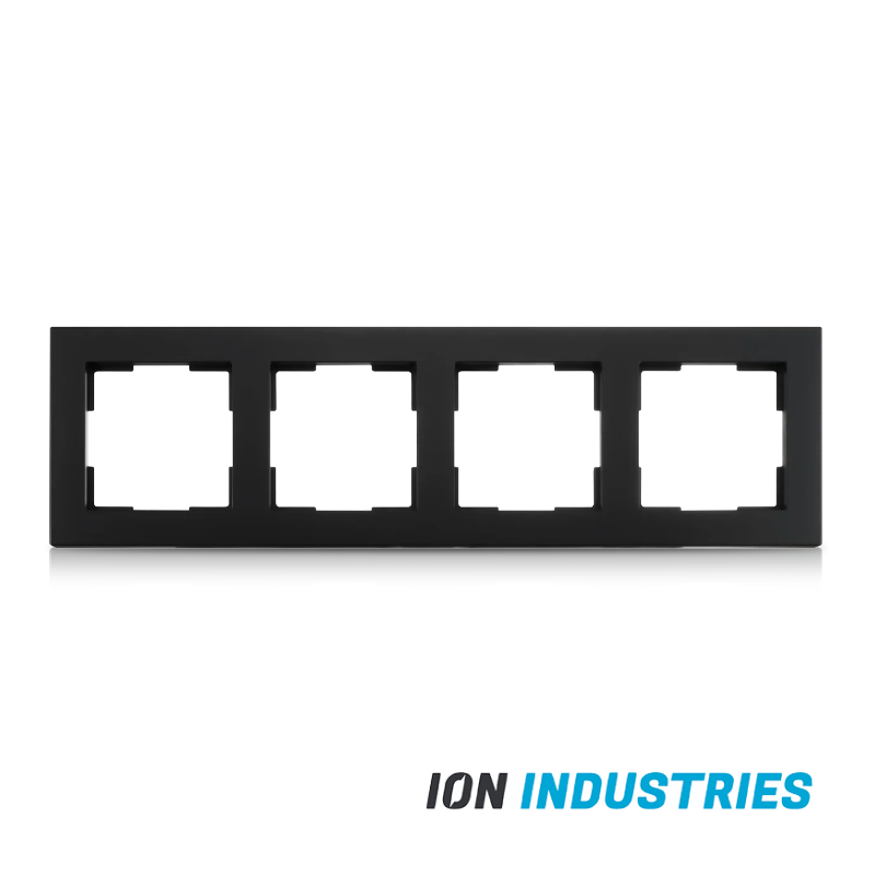 ION INDUSTRIES | AFDEKRAAM | 4-VOUDIG | V1 | MATZWART