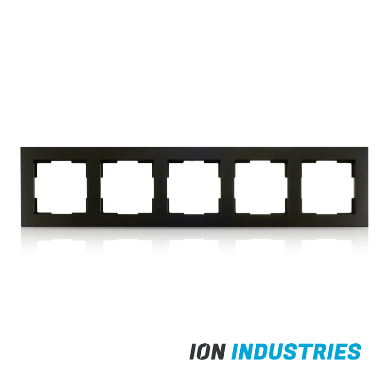ION INDUSTRIES | AFDEKRAAM | 5-VOUDIG | V1 | MATZWART