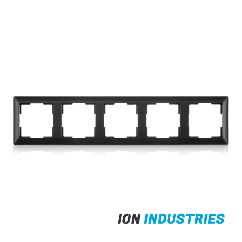ION INDUSTRIES | AFDEKRAAM | 5-VOUDIG | J1 | MATZWART