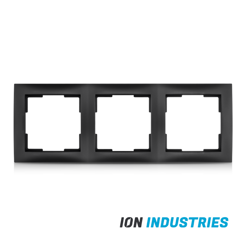 ION INDUSTRIES | AFDEKRAAM 3-VOUDIG | E1 | MATZWART