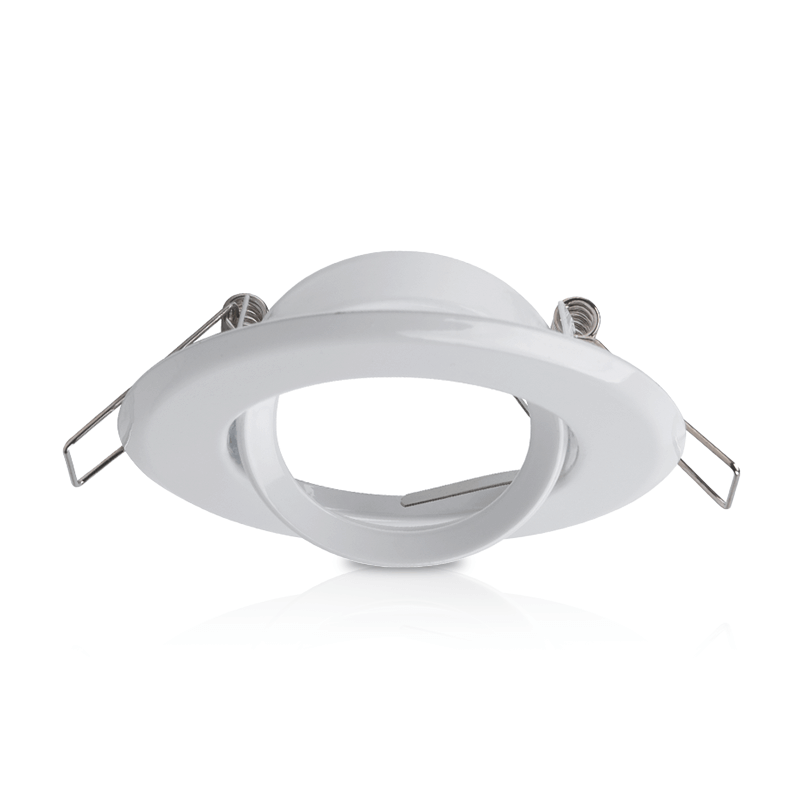 INBOUWSPOT KANTELBAAR | Ø65mm | GU10 / MR16 | IP22 | WIT