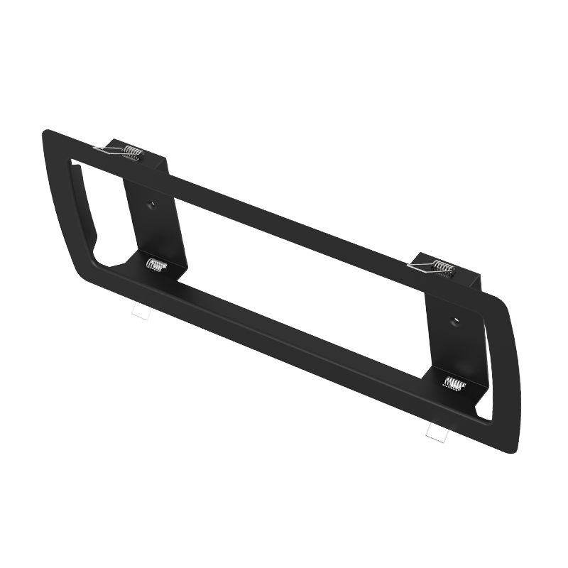 INBOUWFRAME | VOOR NOODVERLICHTING PAN | ZWART