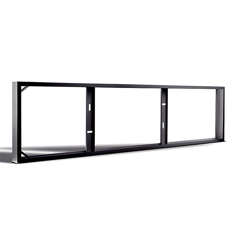 OPBOUWFRAME | 120X30 | ZWART | BACK- EN SIDE-LIT