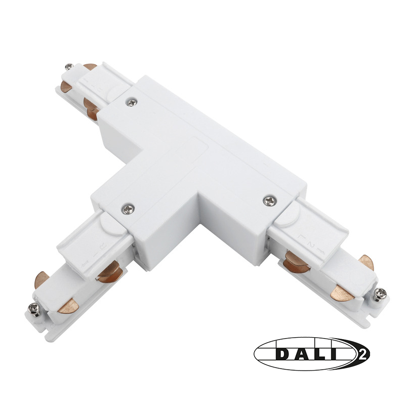 DALI 3-FASE RAIL | T-VORM CONNECTOR | LEFT-1 | WIT