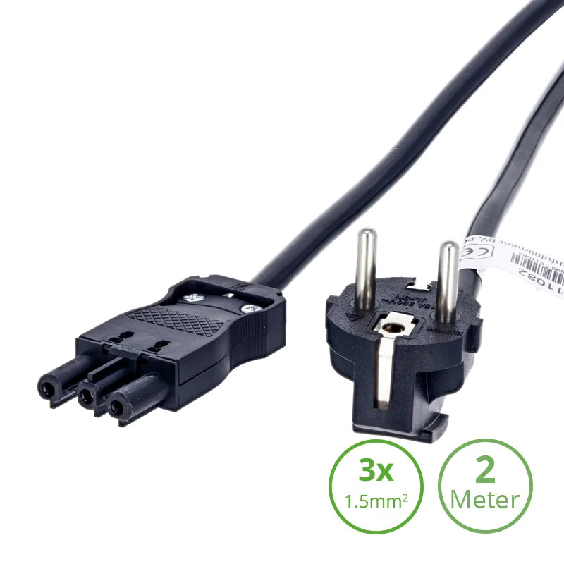 3-SWP NETSNOER FEMALE | 2.0 METER | 3×1.5mm²