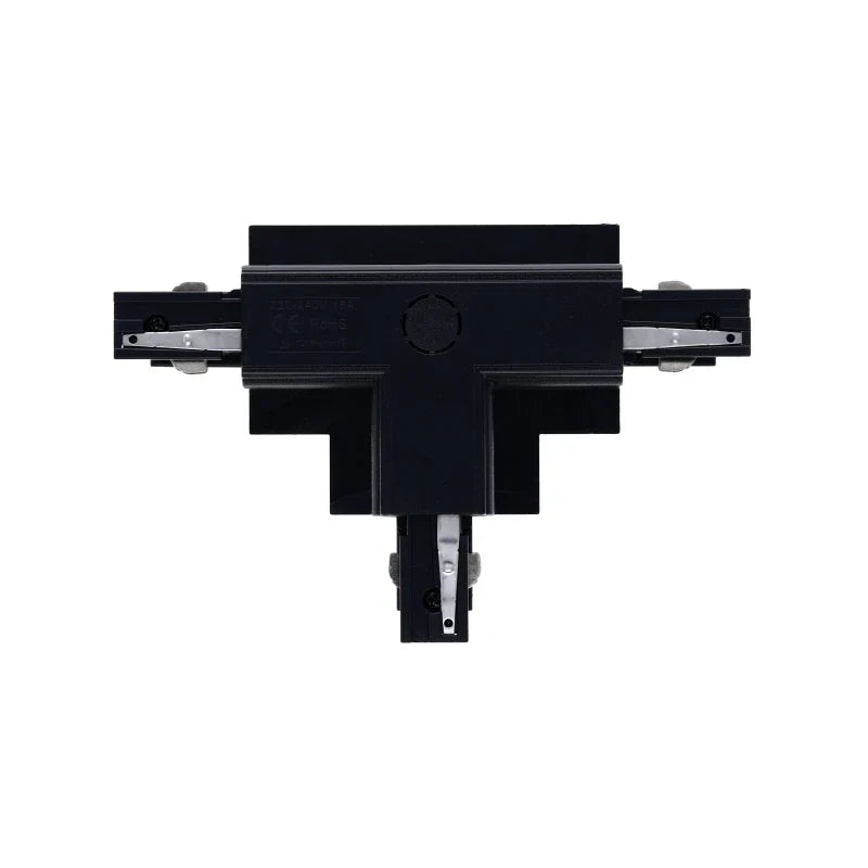 INBOUW 3-FASE | T-VORM CONNECTOR | RIGHT-2 | ZWART
