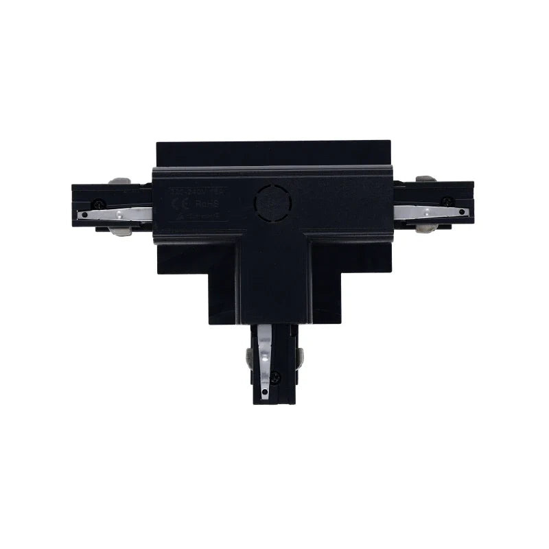 INBOUW 3-FASE | T-VORM CONNECTOR | LEFT-2 | ZWART