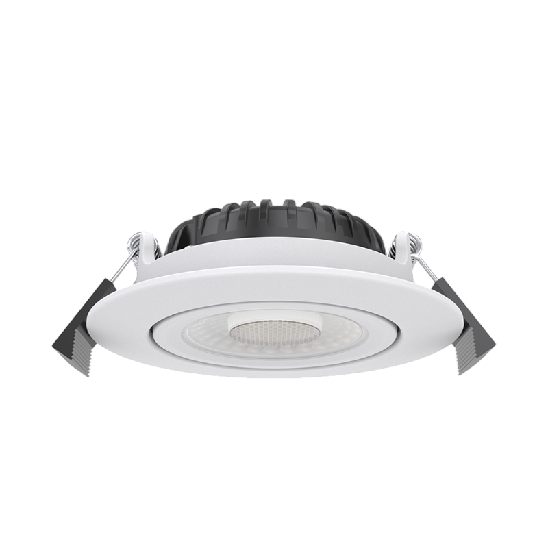 LED INBOUWSPOT | 5/7W | Ø83mm | DIM TO WARM + CCT-SWITCH | IP65 | WIT