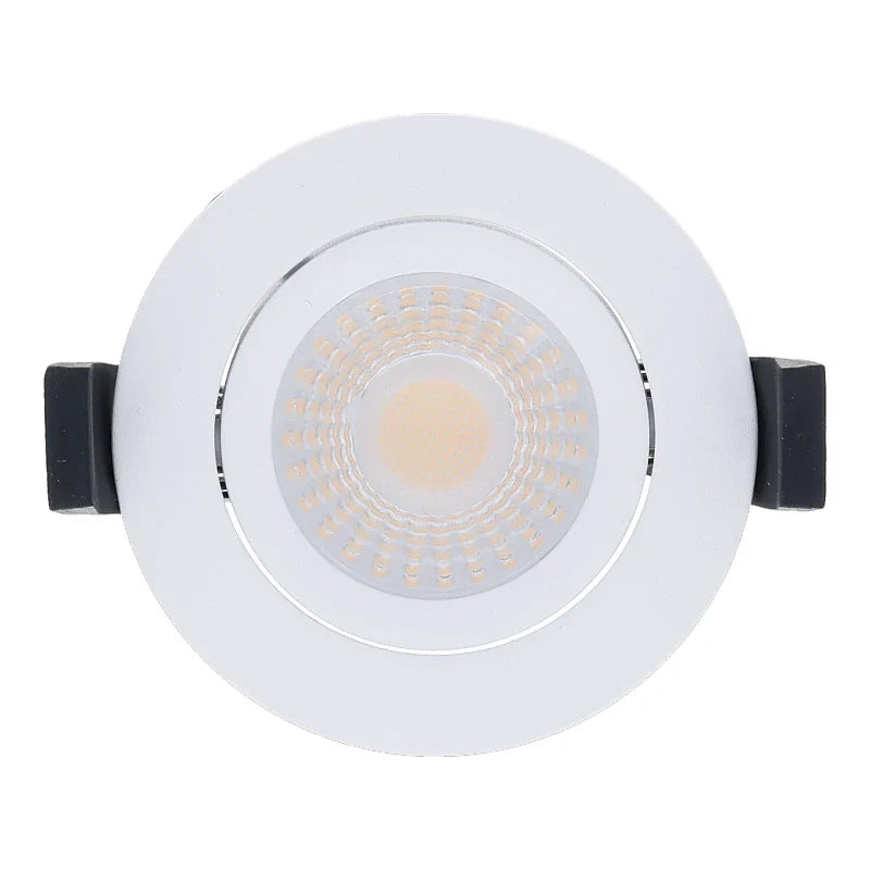 LED INBOUWSPOT | 5/7W | Ø83mm | DIMBAAR | CCT-SWITCH | IP65 | WIT