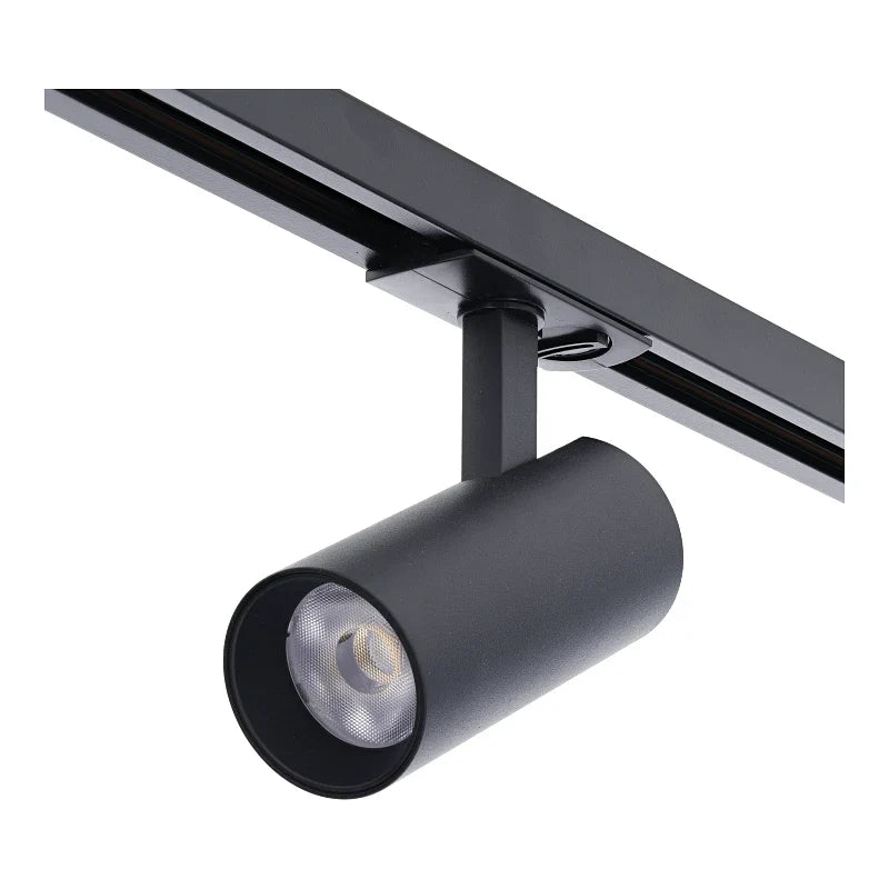 1-FASE RAILSPOT | EROS | 10W | ZWART | DIMBAAR | CCT-SWITCH