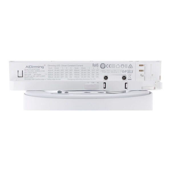 3-FASE ARMATUUR | STELLA | 26 WATT | WIT | DIMBAAR | CCT-SWITCH