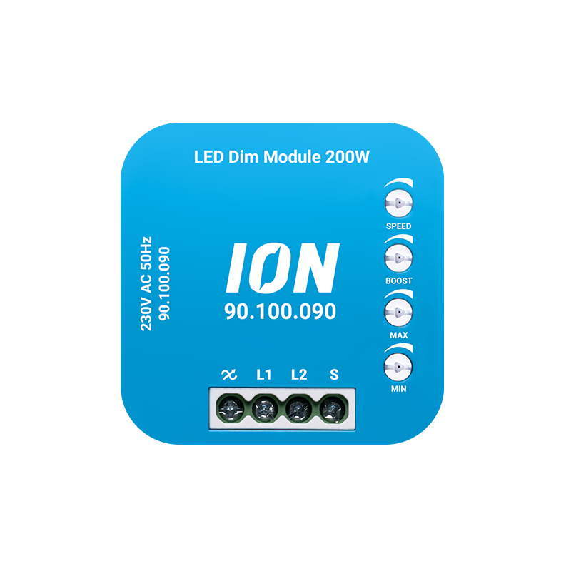 TOUCH TRIAC LED DIMMER | 0.3-200 WATT | ION INDUSTRIES
