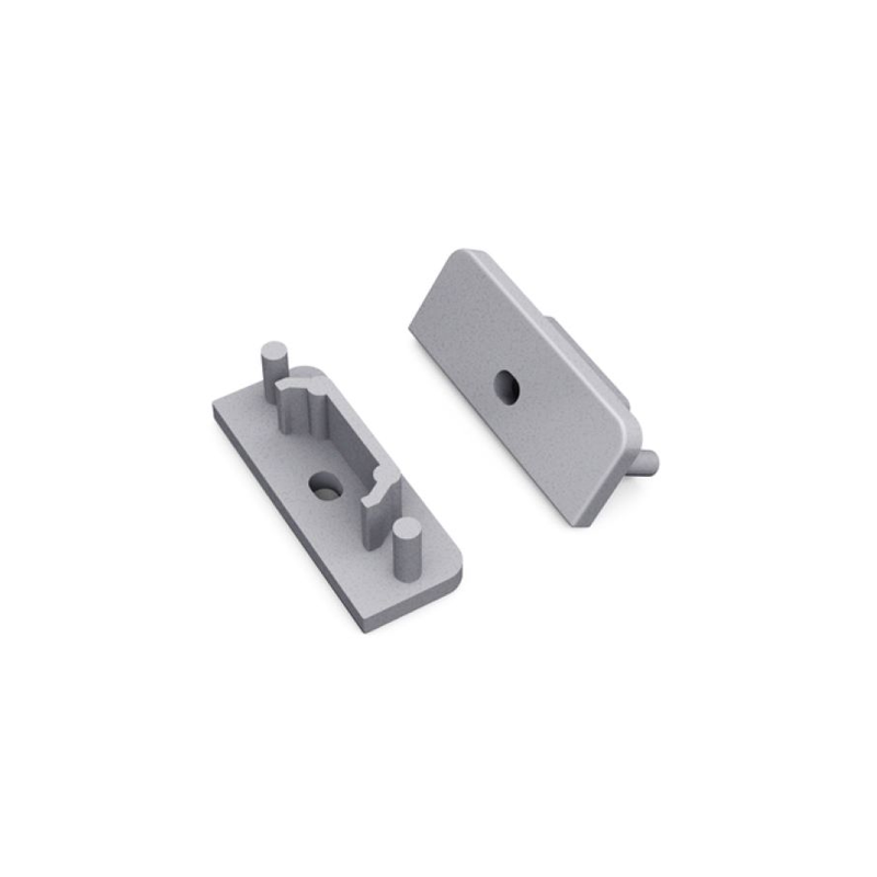END CAP MET KABELOPENING | SURFACE 14MM | 20 STUKS