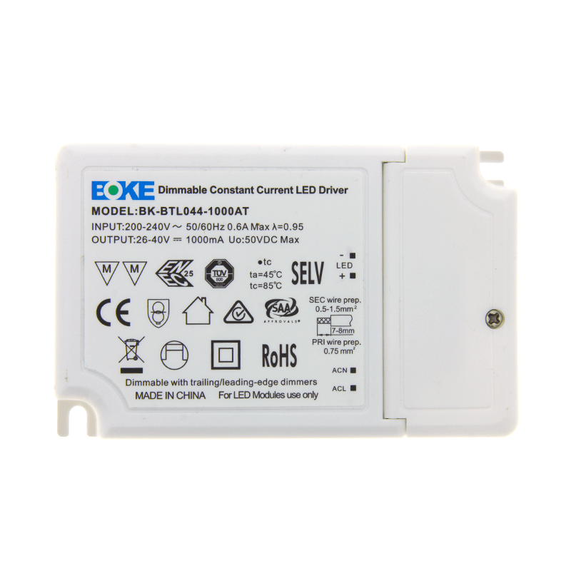 BOKE DRIVER | 44W | 1000mA | EXCL. STEKKER