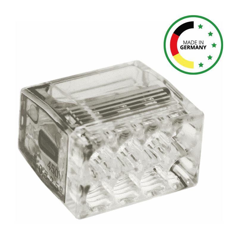 LASKLEM MINI | 8-VOUDIG | PER 50 STUKS | 8 x 0.5 – 2.5 mm² |