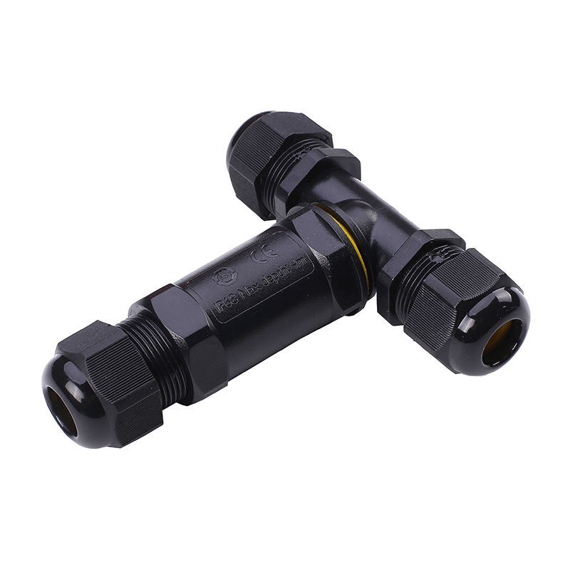 5 PIN | WATERPROOF T-CONNECTOR | IP68 | 4-8MM