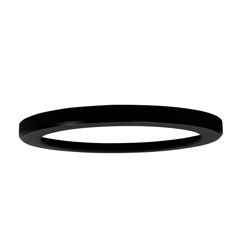 ZWARTE RING VOOR LED IN/OPBOUW DOWNLIGHT