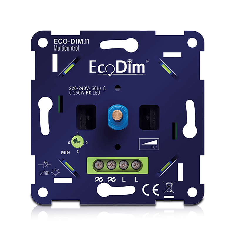 MULTICONTROL LED DIMMER | UNIVERSEEL | 0-250W | FASE AFSNIJDING