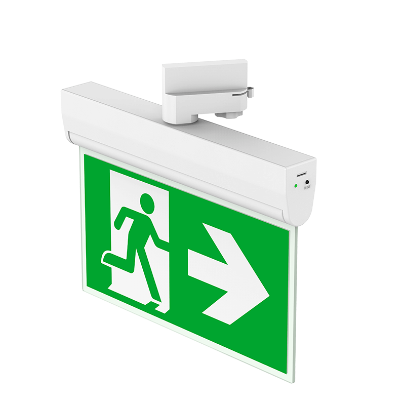 3-FASE NOODVERLICHTING | 1W | WIT | INCL. PICTOGRAMMEN