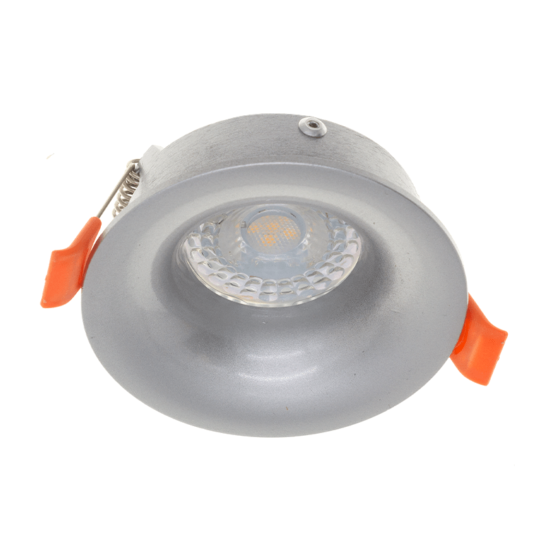 INBOUWSPOT VERDIEPT | Ø70mm | GU10 / MR16 | IP20 | ZILVER
