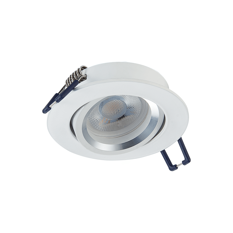 INBOUWSPOT KANTELBAAR | Ø73mm | GU10 / MR16 | IP22 | WIT