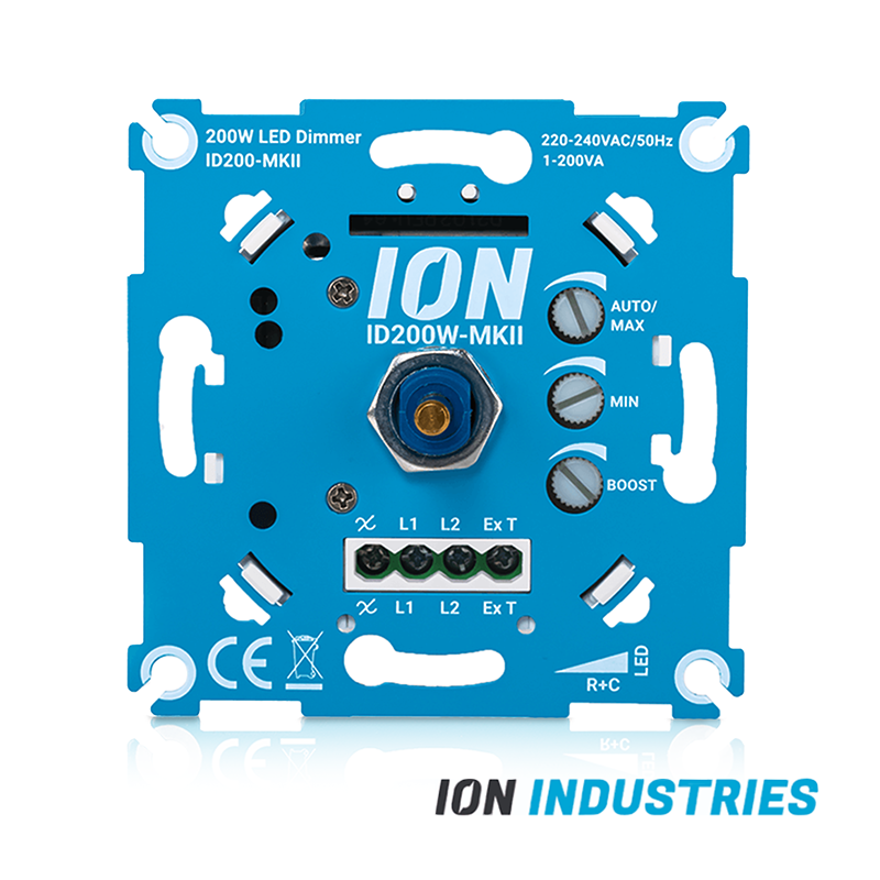 TRIAC LED DIMMER INBOUW | 0.3-200 WATT | ION INDUSTRIES