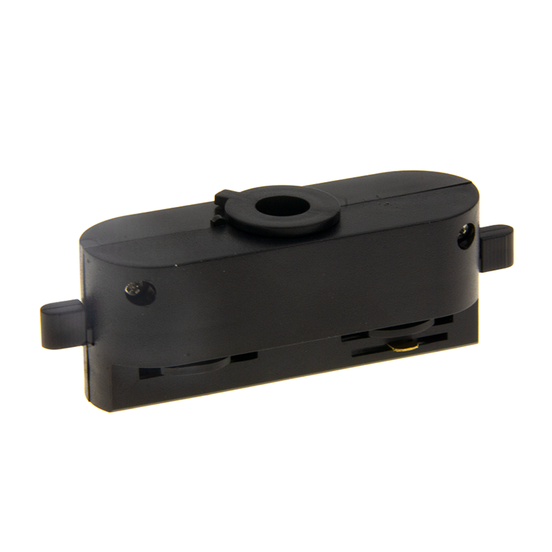 1-FASE RAIL ADAPTER ZWART