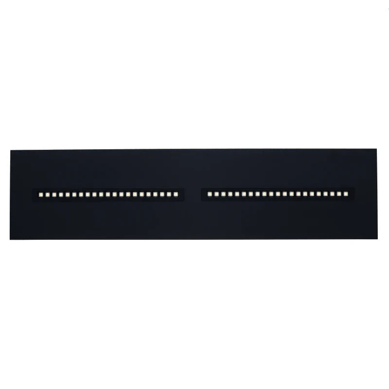 LED LOUVRE PANEEL | 120X30CM | 36W | CCT-SWITCH | ZWART