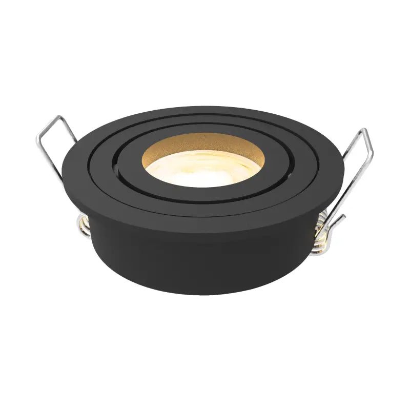 INBOUWSPOT KANTELBAAR | Ø48mm | MR11 | IP20 | ZWART