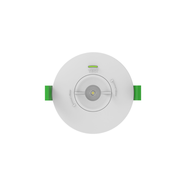 NOODVERLICHTING INBOUWSPOT | ADRASTE | WIT