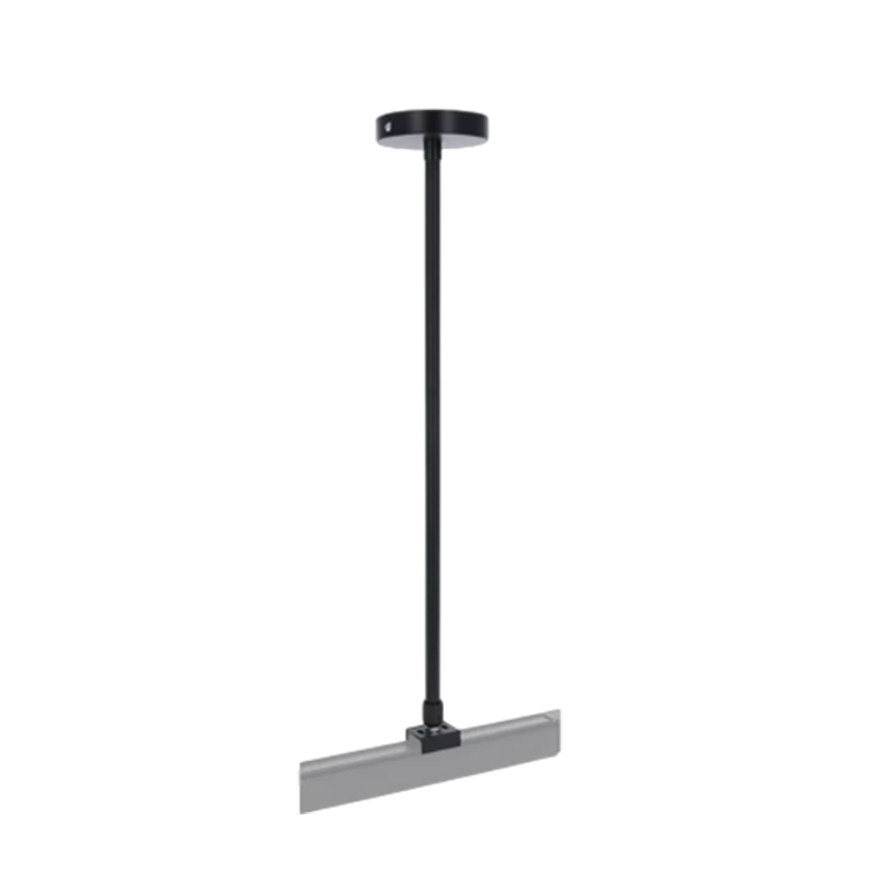 SPANNINGSRAIL OPHANGSYSTEEM | DRAADEIND | 100CM/200CM | ZWART | 2 STUKS