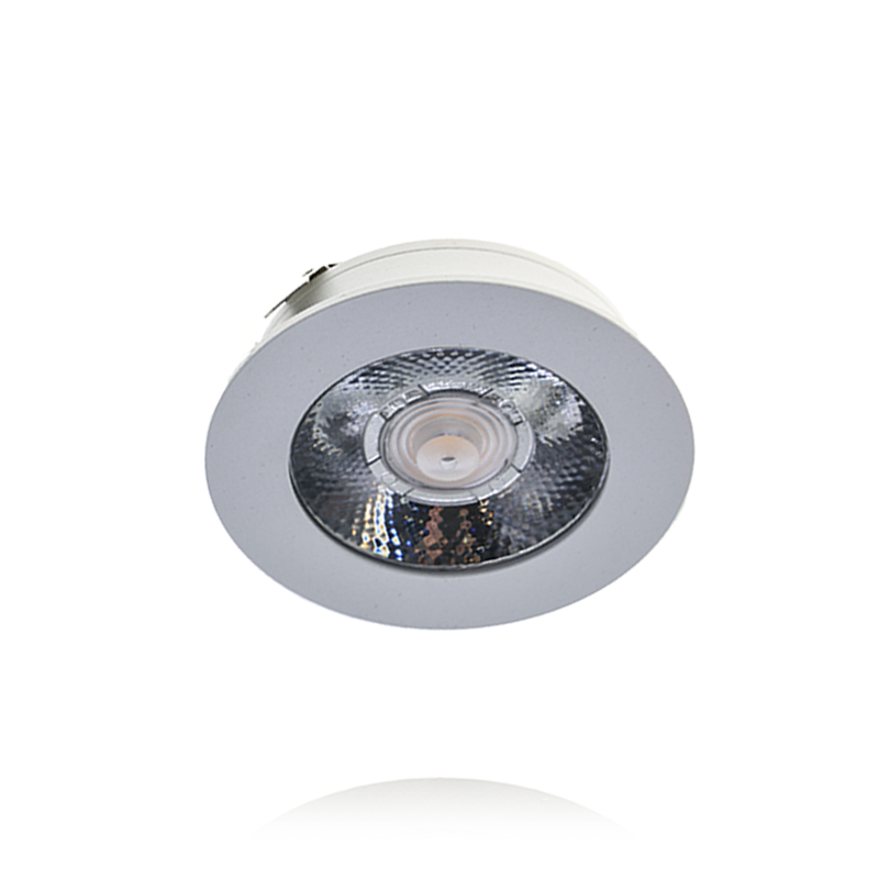 LED MEUBELSPOT | 3W | Ø63mm | 14MM HOOG | 12V(DC) | IP44 | WIT