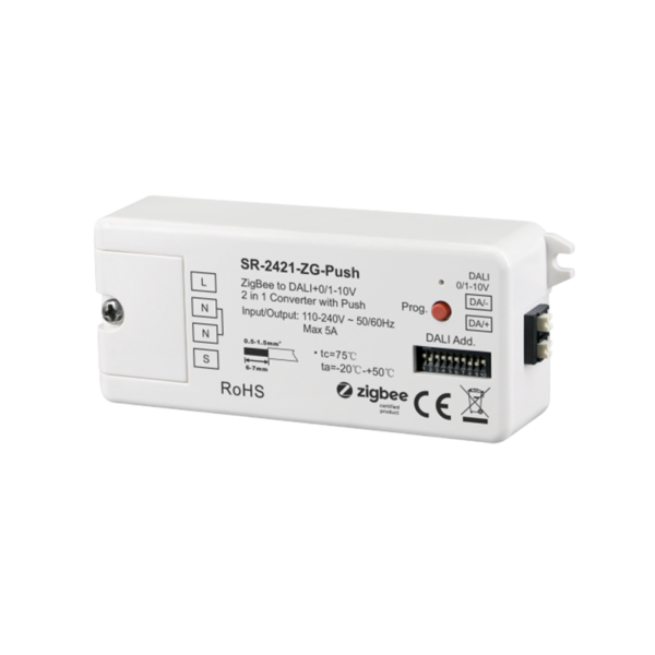 SUNRICHER | ZIGBEE NAAR DALI EN 0-10V MODULE