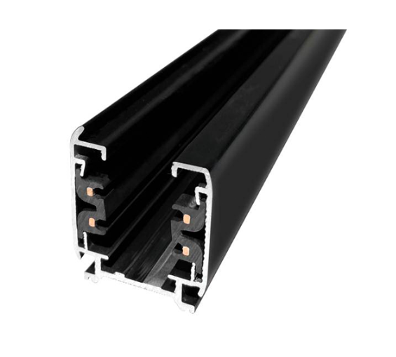 3-FASE RAIL | 300CM | ZWART (verzendkosten €22,- per order)