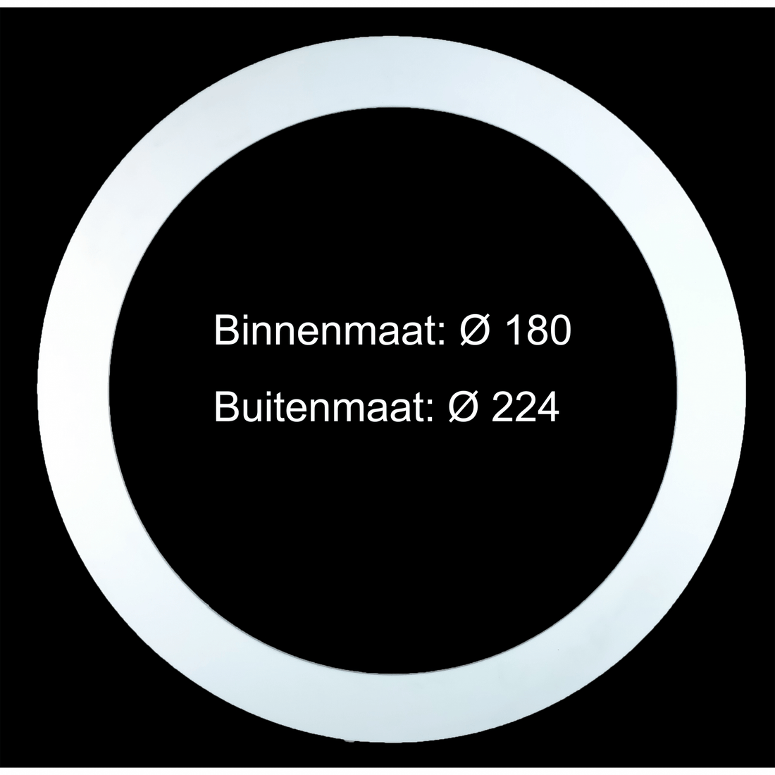 VERLOOPRING | Ø 180-224mm